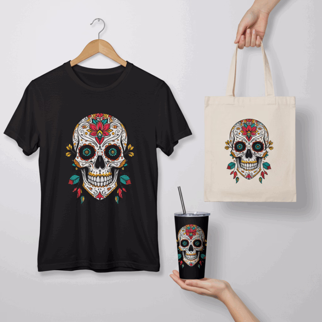 Finished products made from a DTF bundle