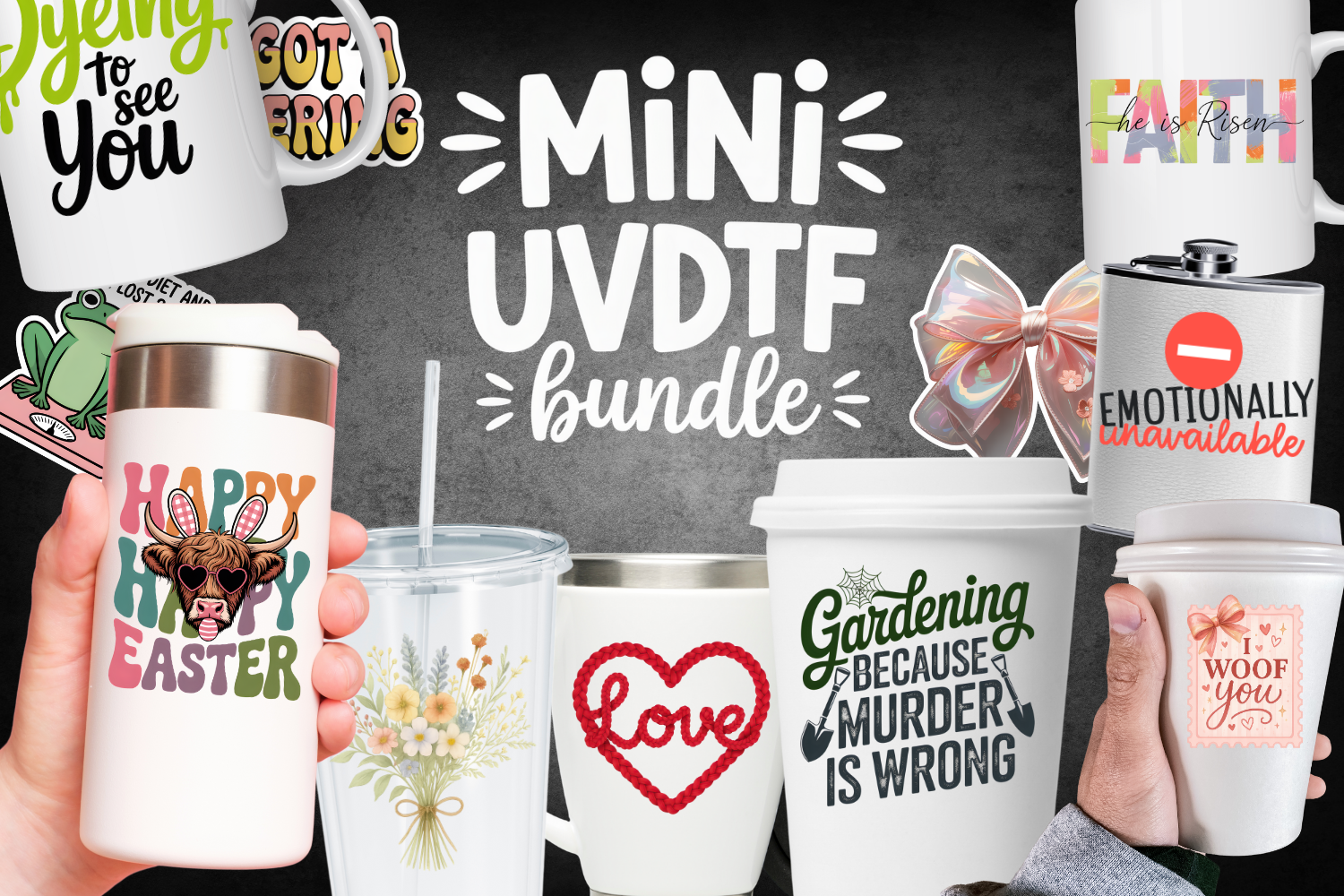 January Mini UVDTF Bundle