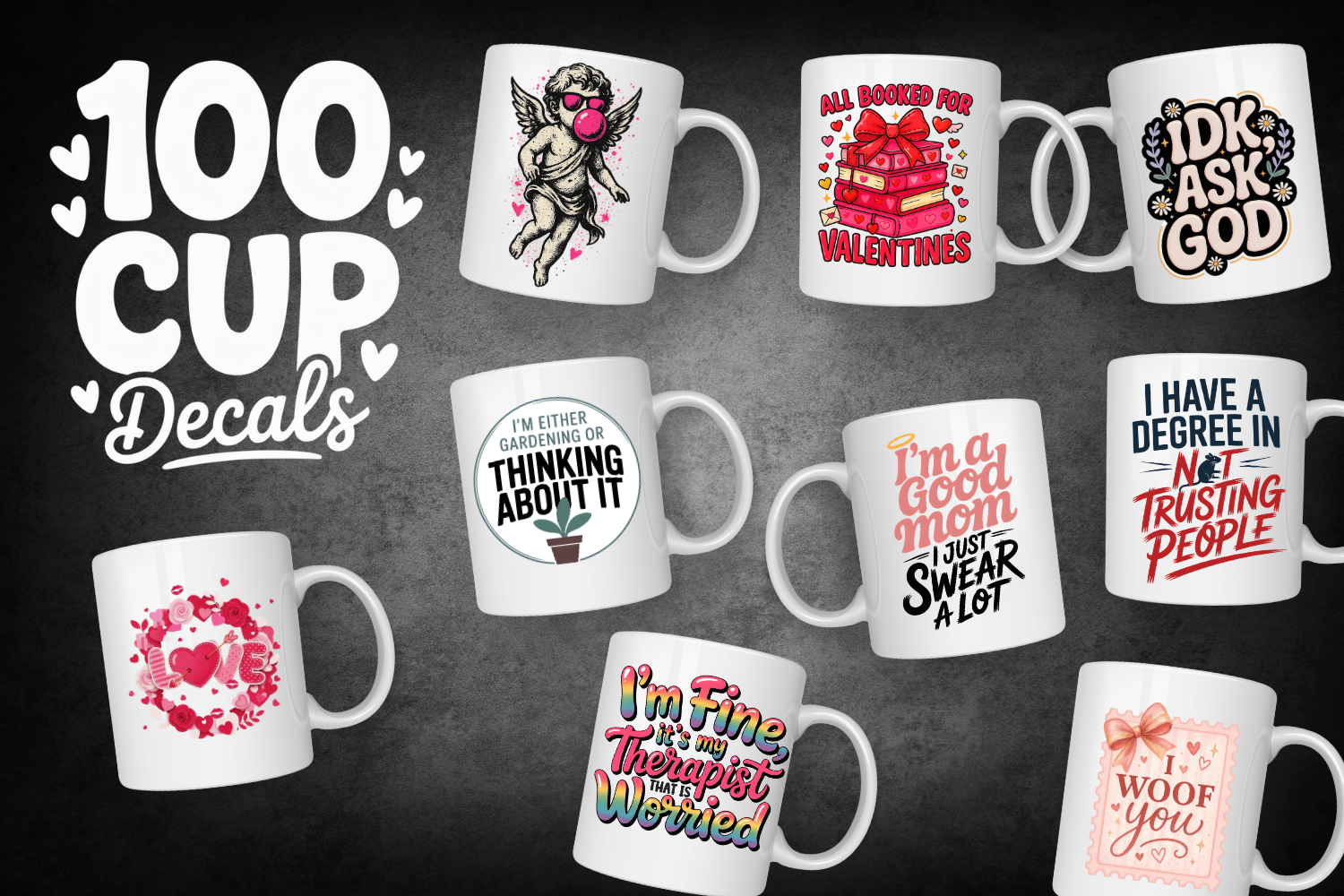 January Love Mug Pack