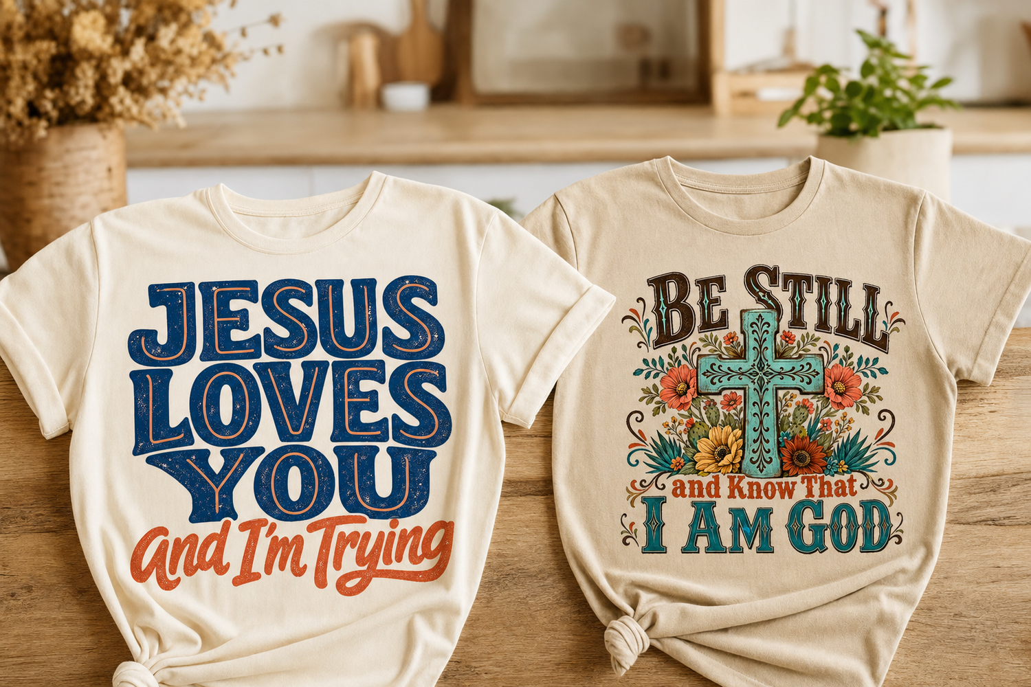 Christian DTF Transfer Bundle – 15 Shirt Designs view 6