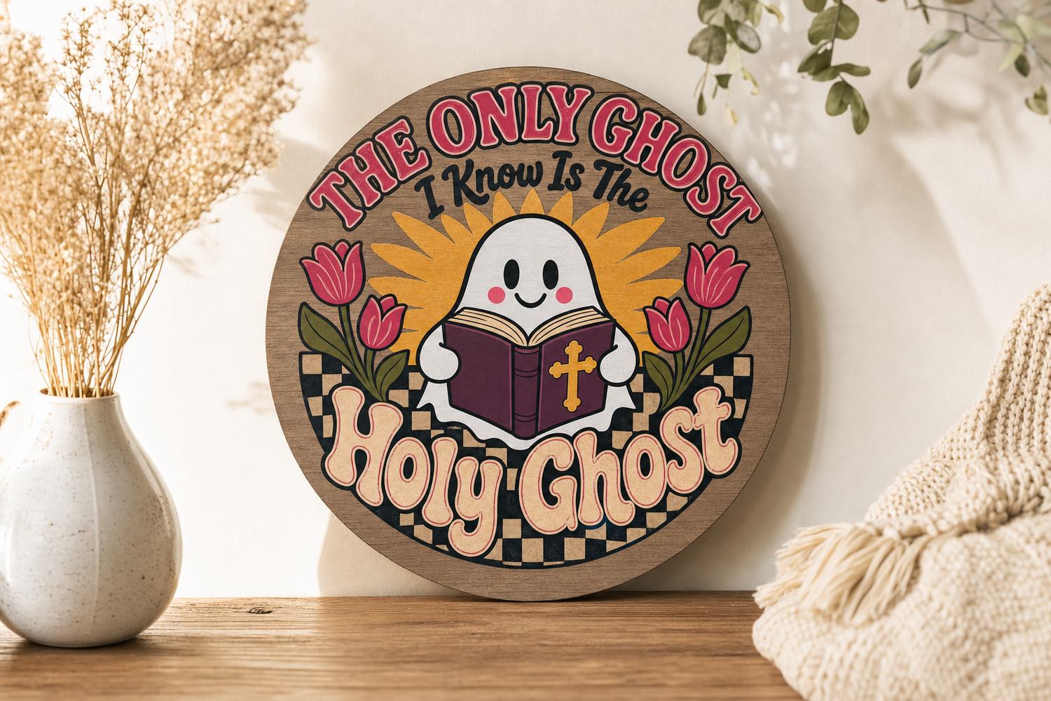 Halloween Door Sign UV DTF Transfer Bundle – 12 Farmhouse Designs view 7