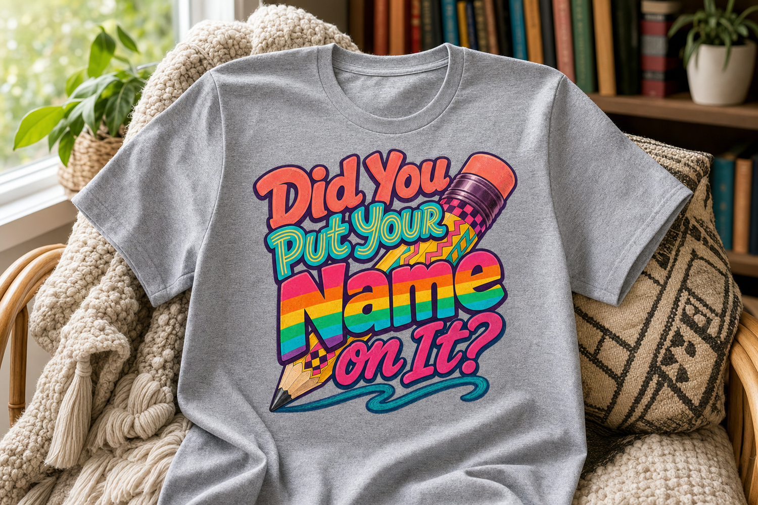 Teacher Shirt DTF Transfer Bundle | 12 Designs | 60-Inch Gang Sheet view 7