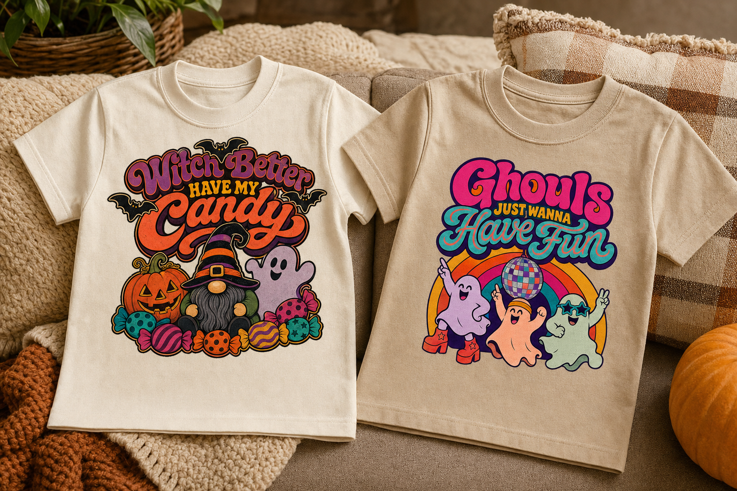 Halloween Costume Youth Shirt DTF Gang Sheet | 9 Designs view 3