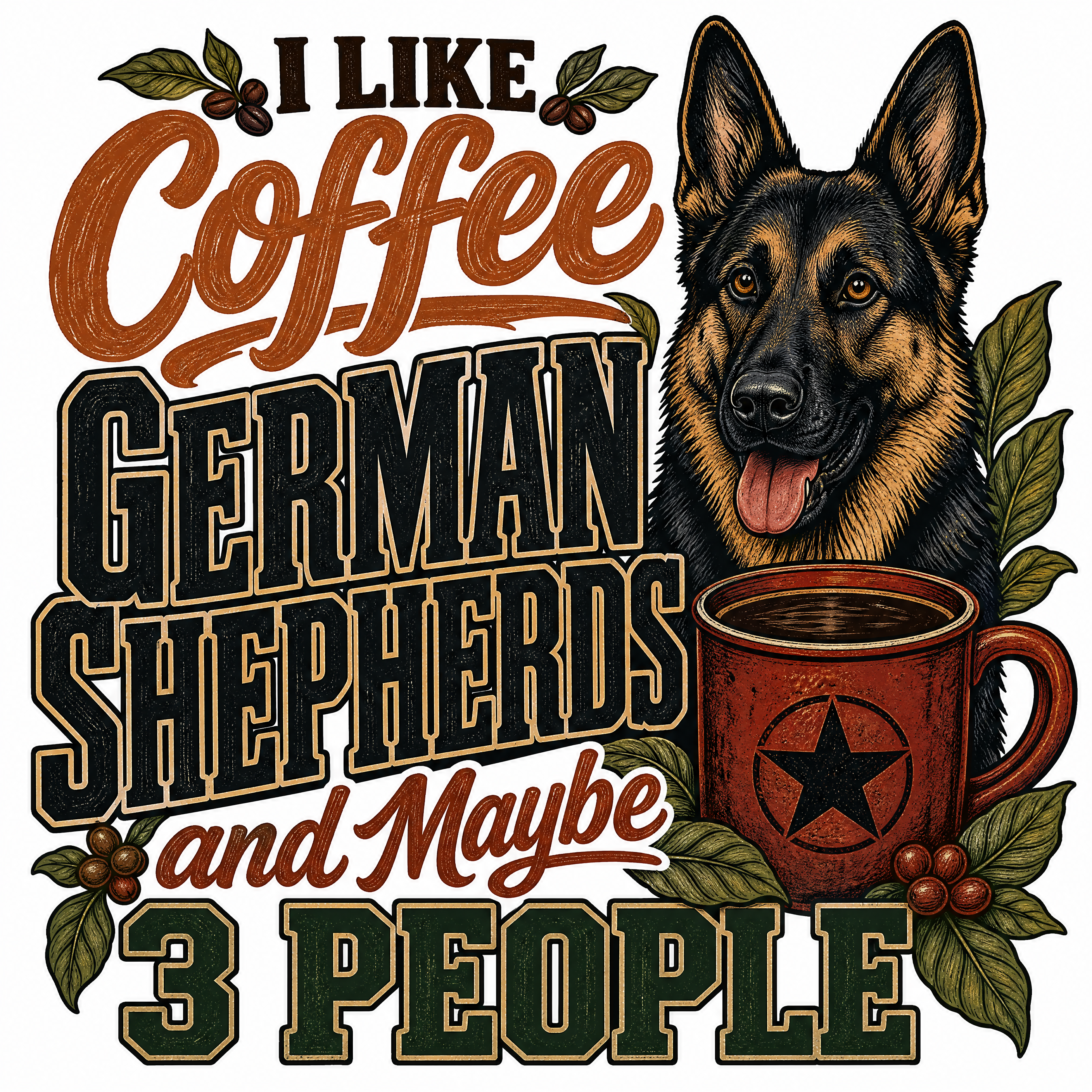 Funny Dog Mugs UV DTF Gang Sheet – 53 Tumbler Decal Designs design 15