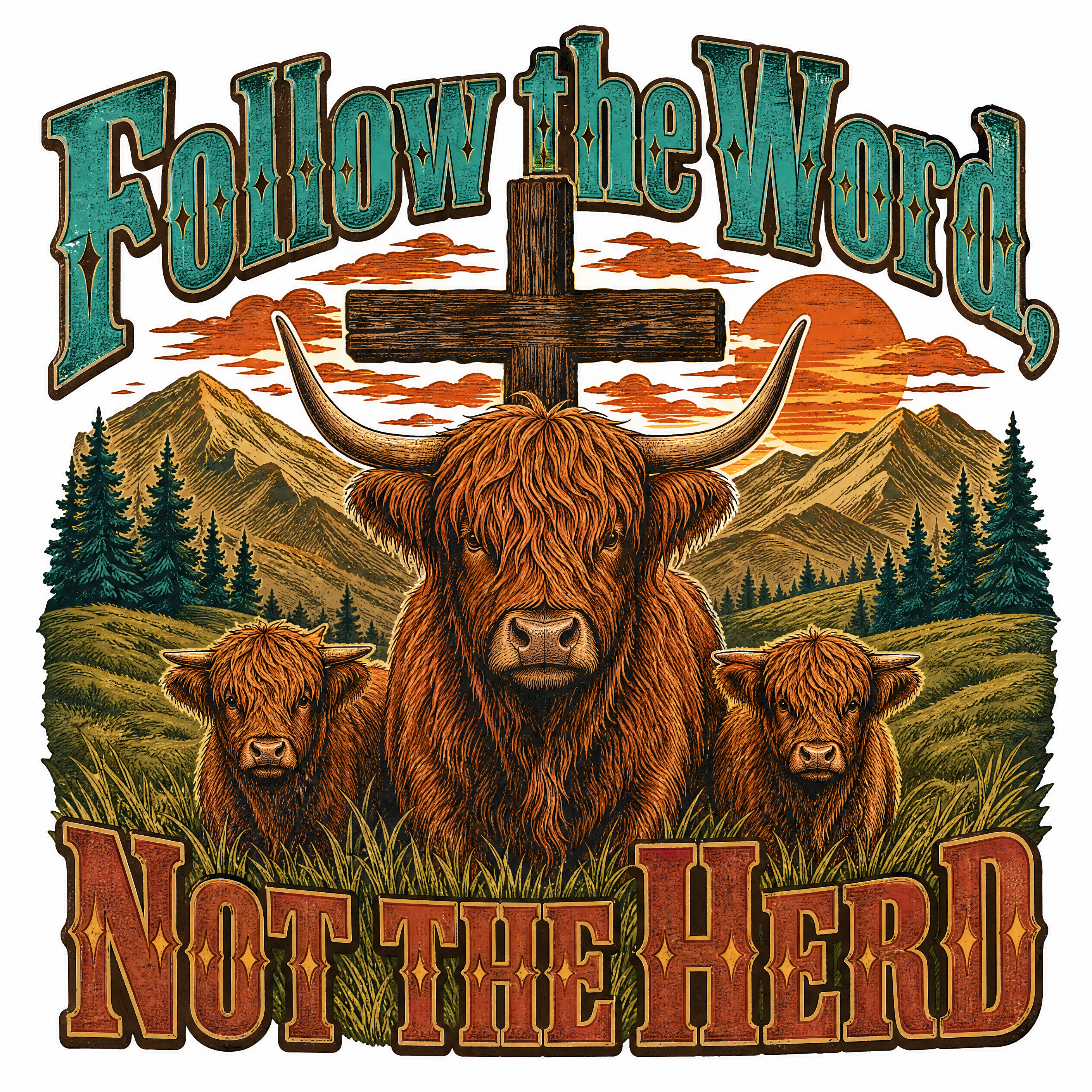 Christian DTF Transfer Bundle – 15 Shirt Designs design 19