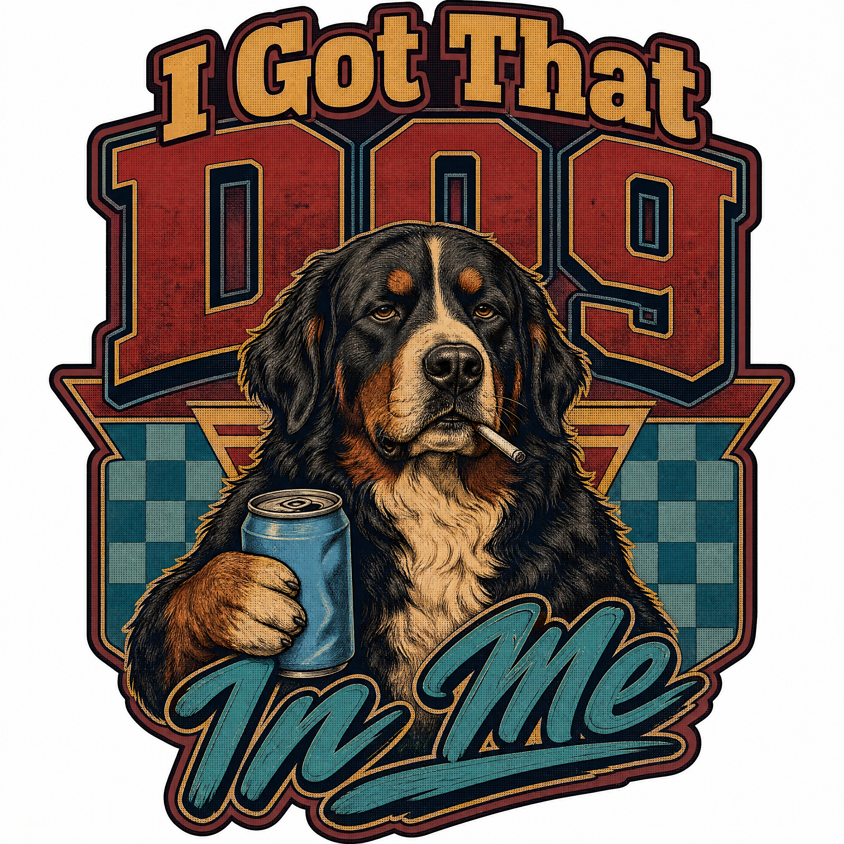 Funny Dog Mugs UV DTF Gang Sheet – 53 Tumbler Decal Designs design 22