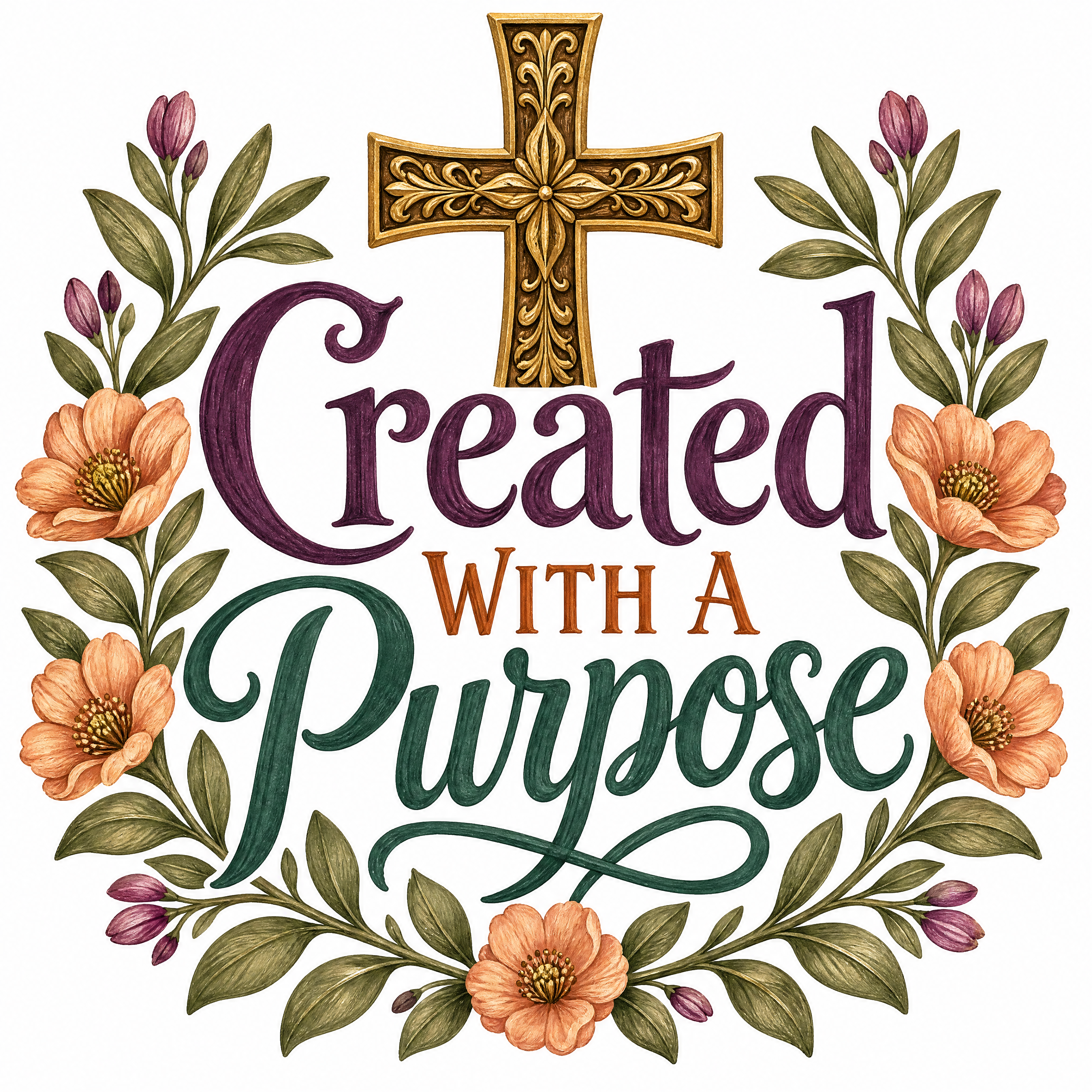 Christian DTF Transfer Bundle – 15 Shirt Designs design 6