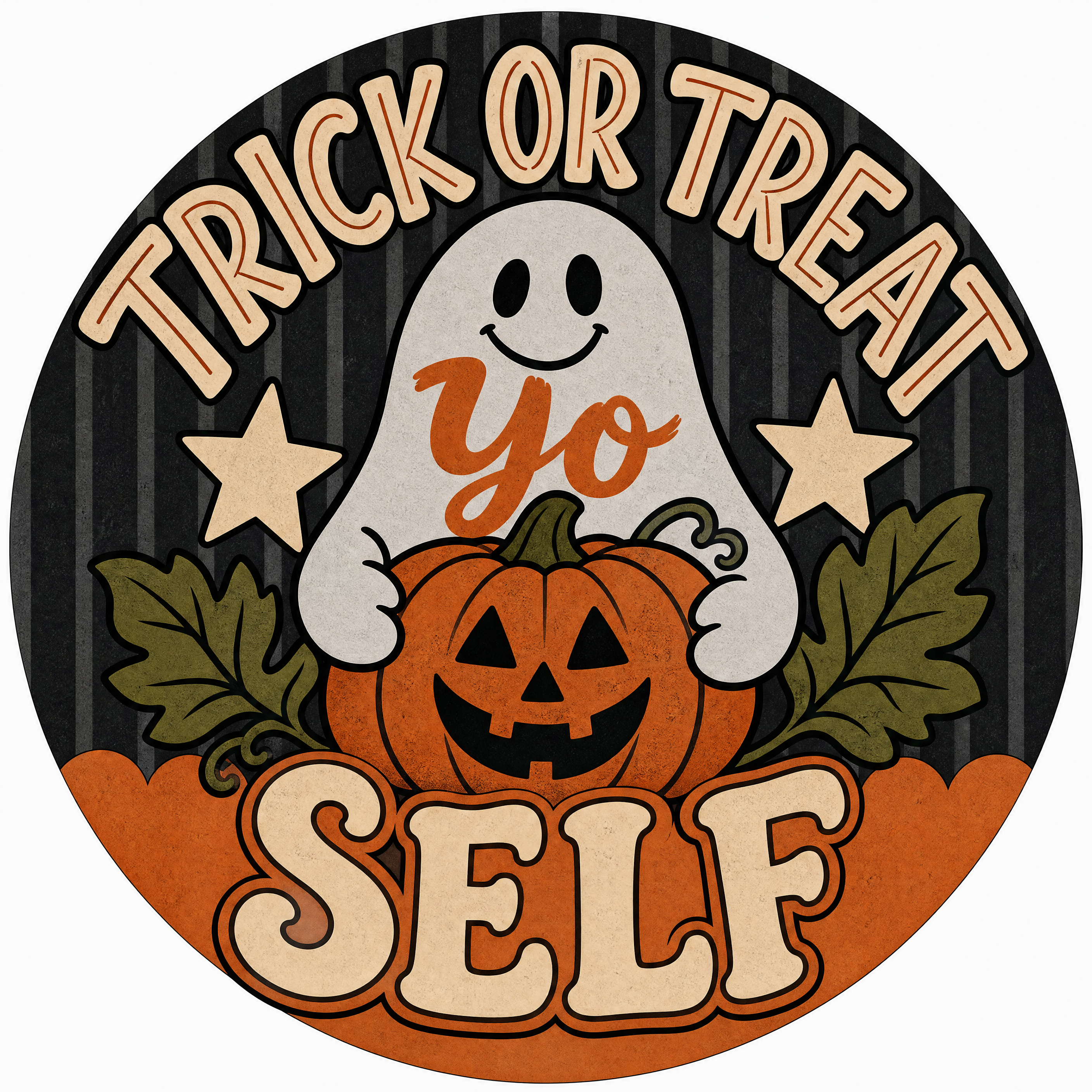 Halloween Door Sign UV DTF Transfer Bundle – 12 Farmhouse Designs design 3