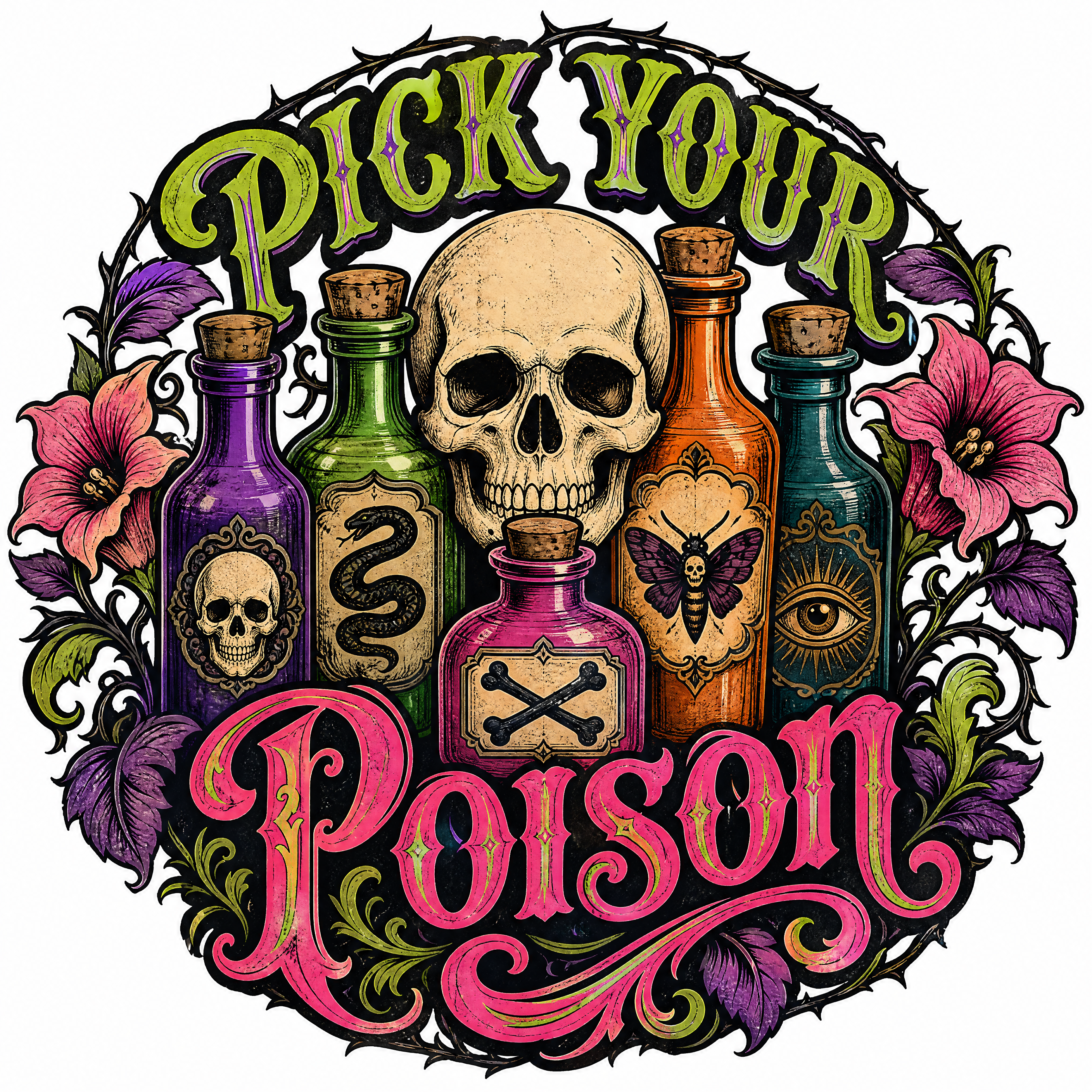 Halloween Door Sign UV DTF Transfer Bundle – 12 Farmhouse Designs design 9