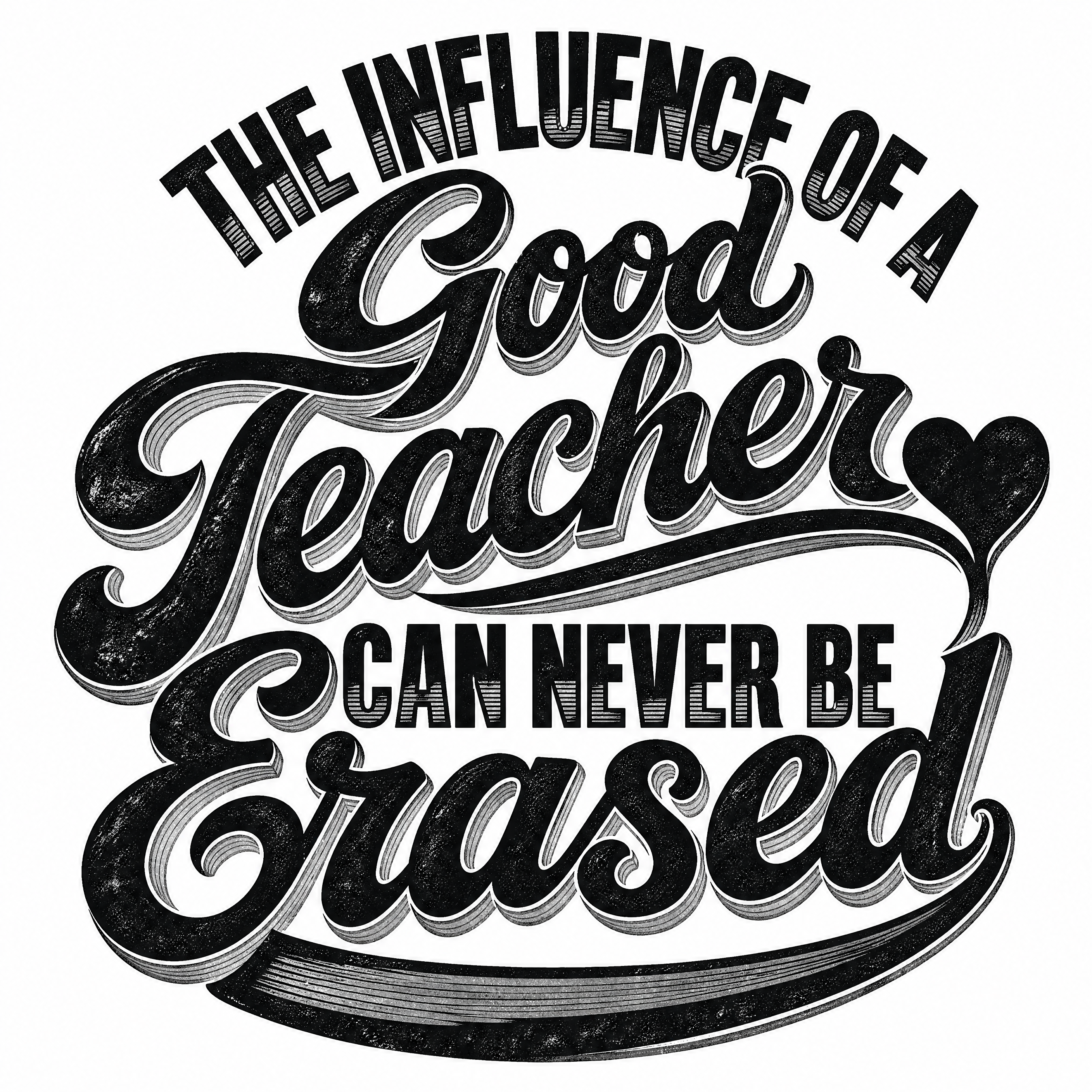 Teacher Shirt DTF Transfer Bundle | 12 Designs | 60-Inch Gang Sheet design 2