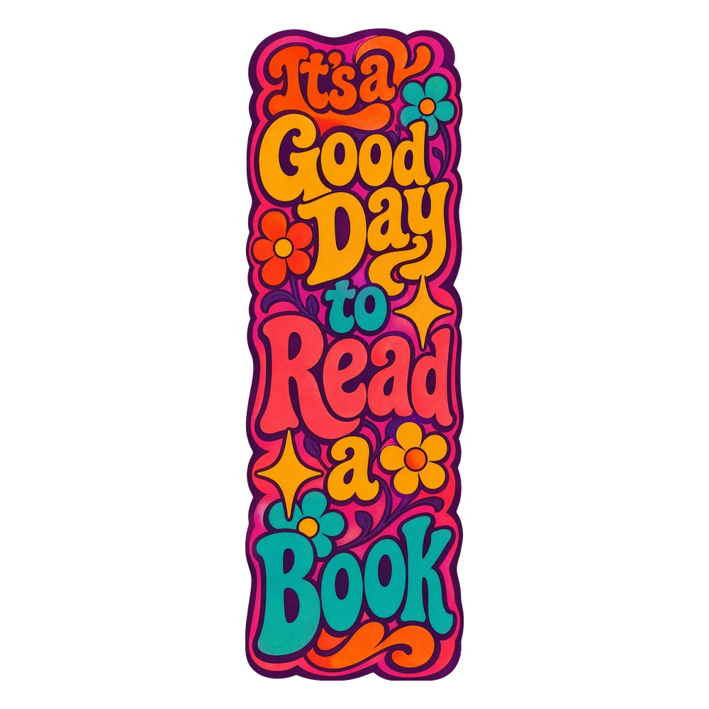 Bookmarks UV DTF Gang Sheet – 30 Peel-and-Stick Designs design 18
