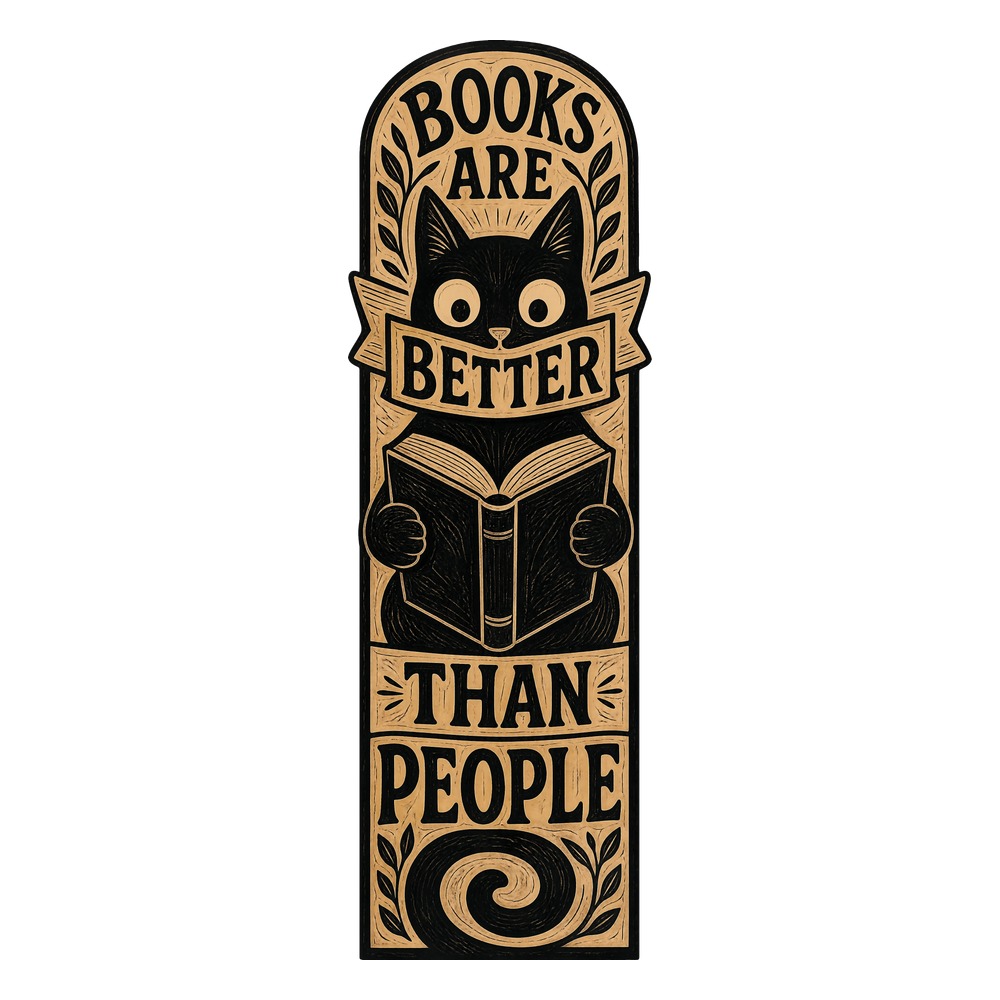 Bookmarks UV DTF Gang Sheet – 30 Peel-and-Stick Designs design 23