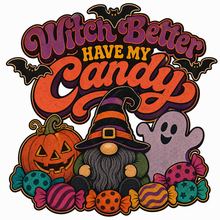 Halloween Costume Youth Shirt DTF Gang Sheet | 9 Designs design 4